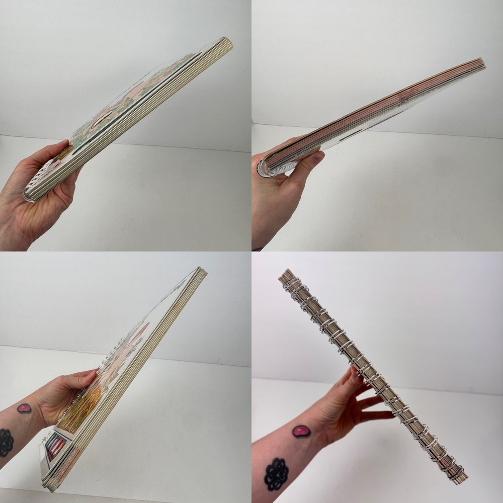 Vtg Hardcover Cardboard Look Inside Your Body Learn Anatomy Kids Spiral Spine - Picture 5 of 12